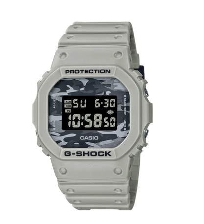 Casio G-Shock DW5600CA-8 camouflage gris