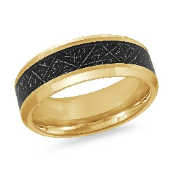 Bague Tungstène Fini Satiné – Alliance Homme Malo