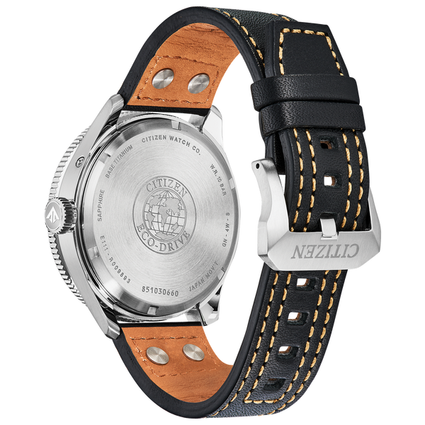 Montre Citizen Avion BX1010-02E bracelet cuir