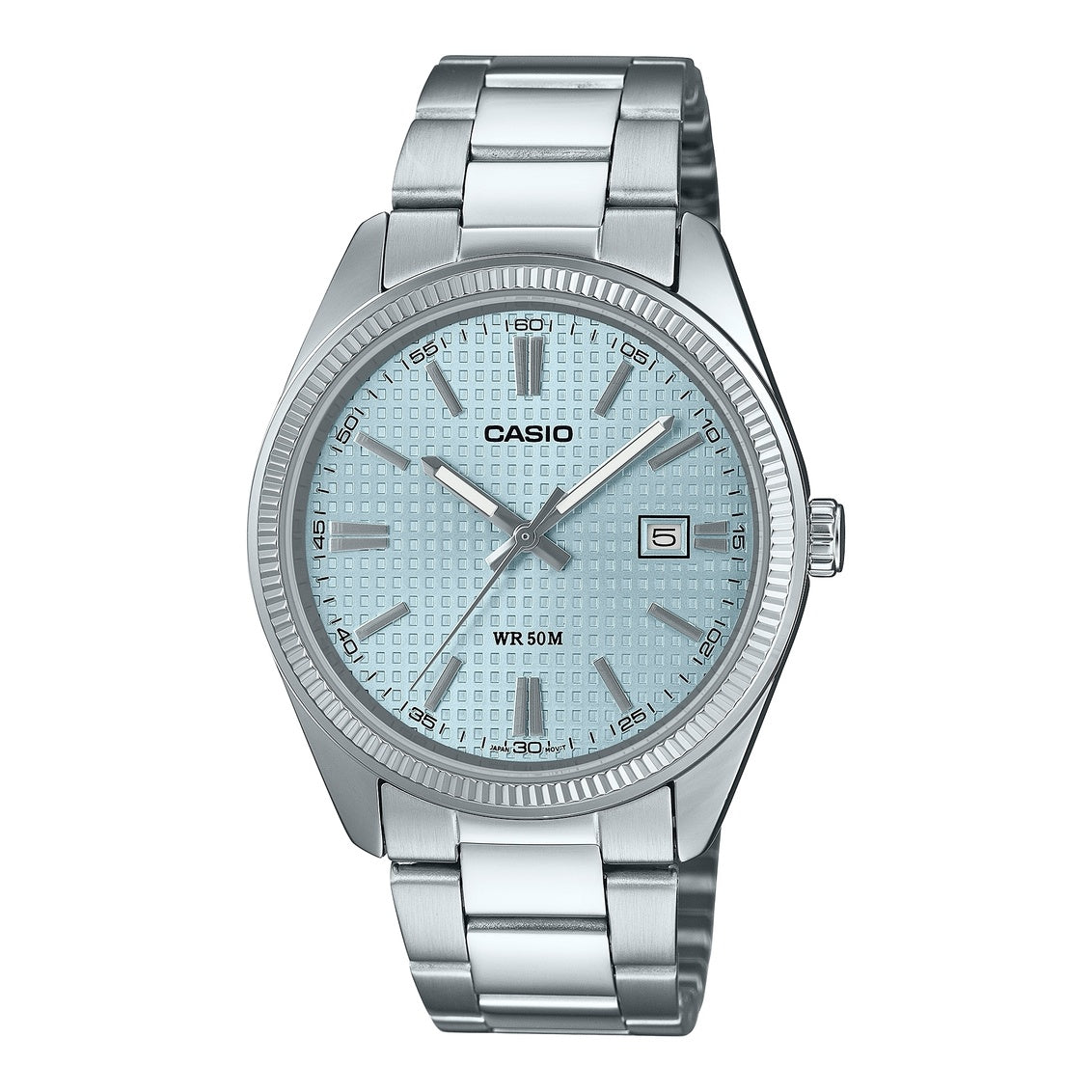 Casio MTP-1302 Cadran Bleu Acier