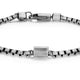 Bracelet Chaîne Box Effet Métal – Ethos Argent 925