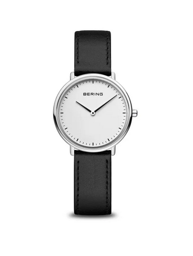 Bering Ultra Slim Femme Poli Bleu 29mm