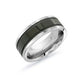 Bague Tungstène Fini Brossé – Alliance Homme Malo