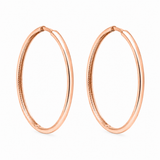 Boucles d'Oreilles Huggies Lisses Or 10K