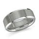 Bague Tungstène Fini Satiné – Alliance Homme Malo