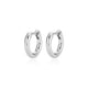 Boucles d'Oreilles Huggies Minimalistes 12mm – Reign Argent 925