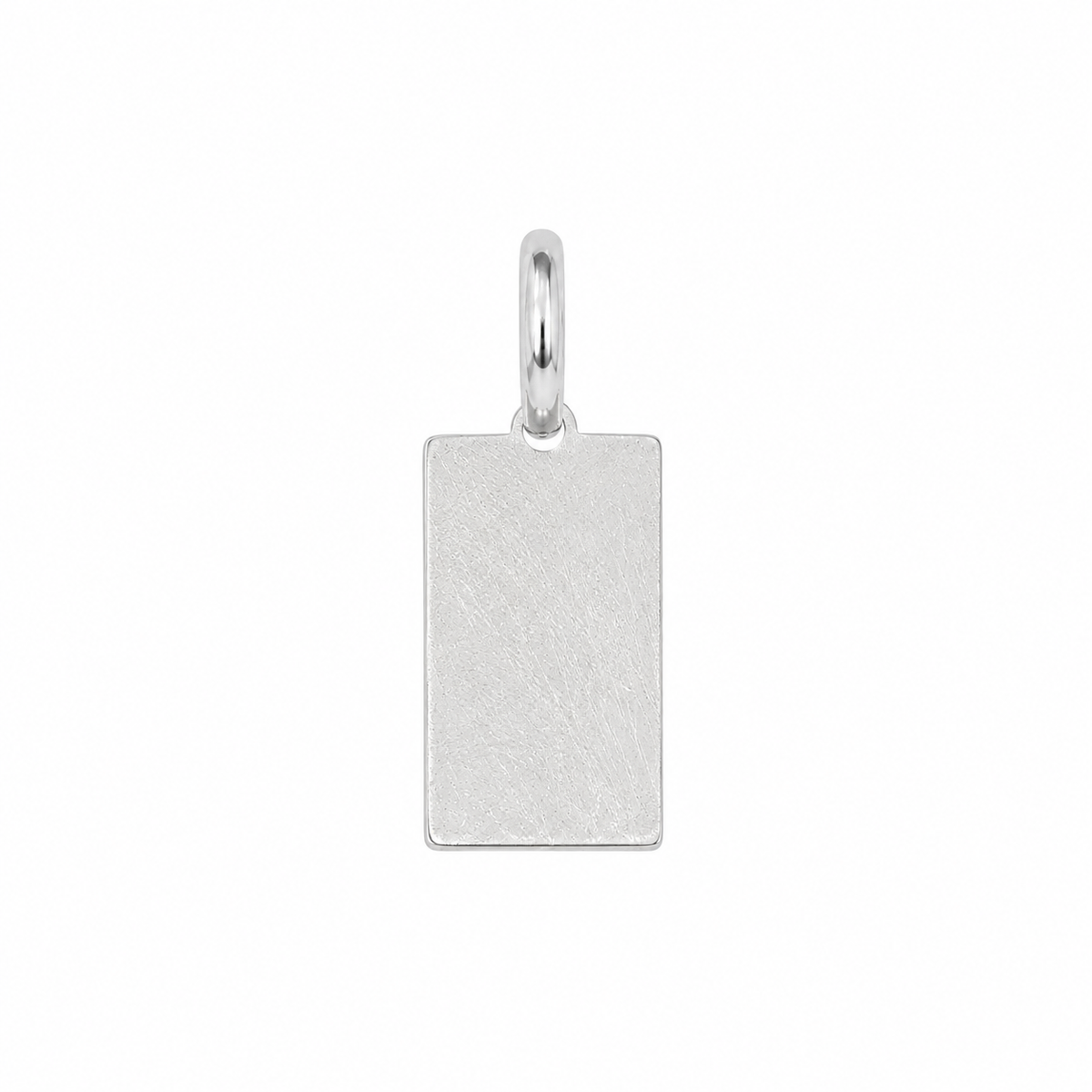Pendentif Plaque Rectangle Or 10K
