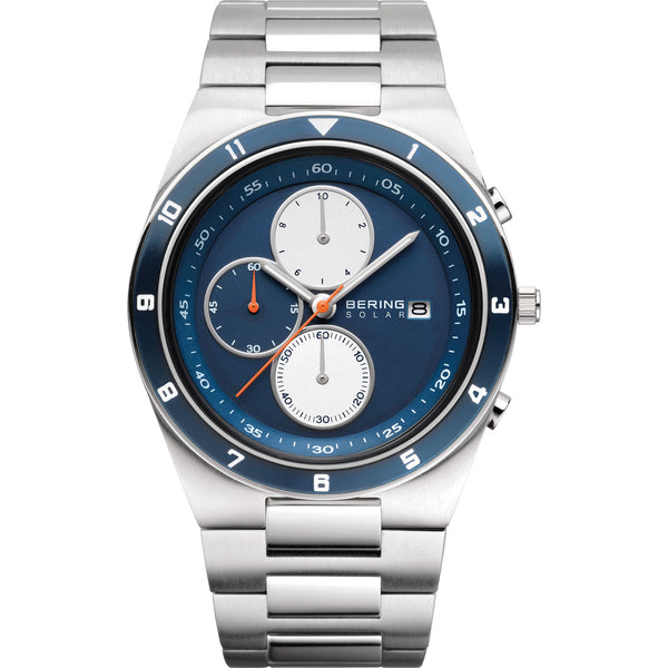 Montre Bering 34440-708 cadran bleu acier