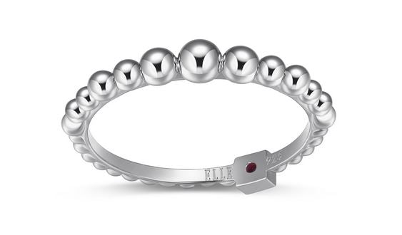 Bague Billes Argent – Elle Argent 925