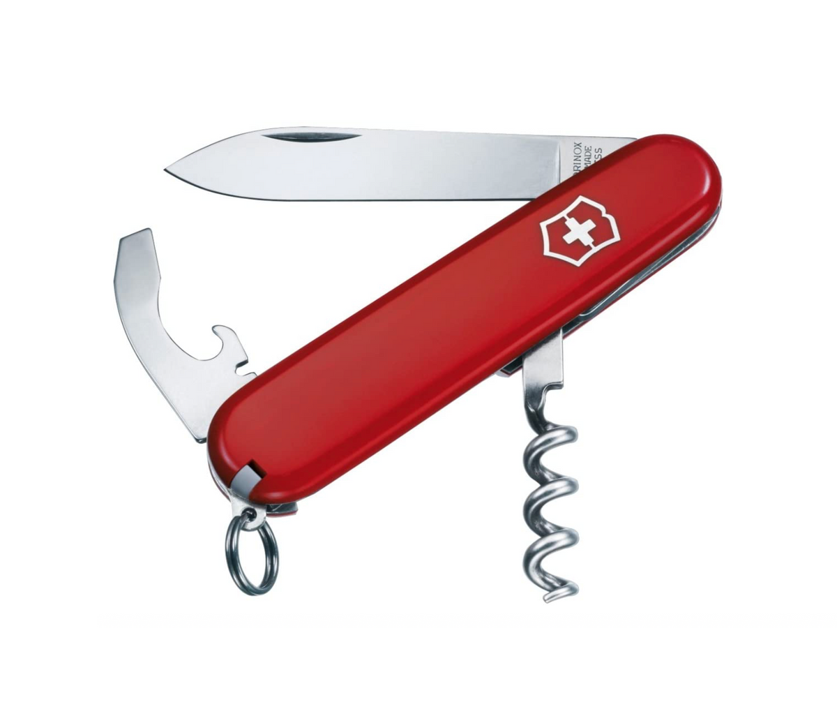 Couteau Victorinox Waiter rouge compact