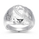 Bague Galaxy Dôme Zircon – Elle Argent 925
