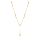 Collier Station Billes Plaqué Or – Elle Argent 925