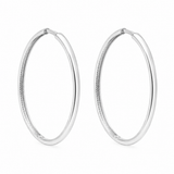 Boucles d'Oreilles Huggies Lisses Or 10K