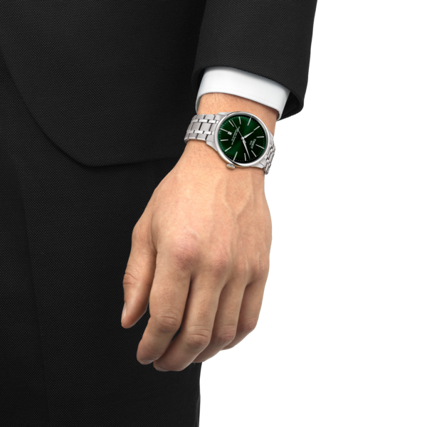 Tissot Chemin des Tourelles Powermatic 80 41mm Acier Bleu