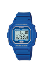 Montre Casio F-108WH-2ACF digitale bleue