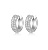 Elegant C.Z. Earrings – She Sterling Silver 925