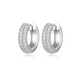 Elegant C.Z. Earrings – She Sterling Silver 925