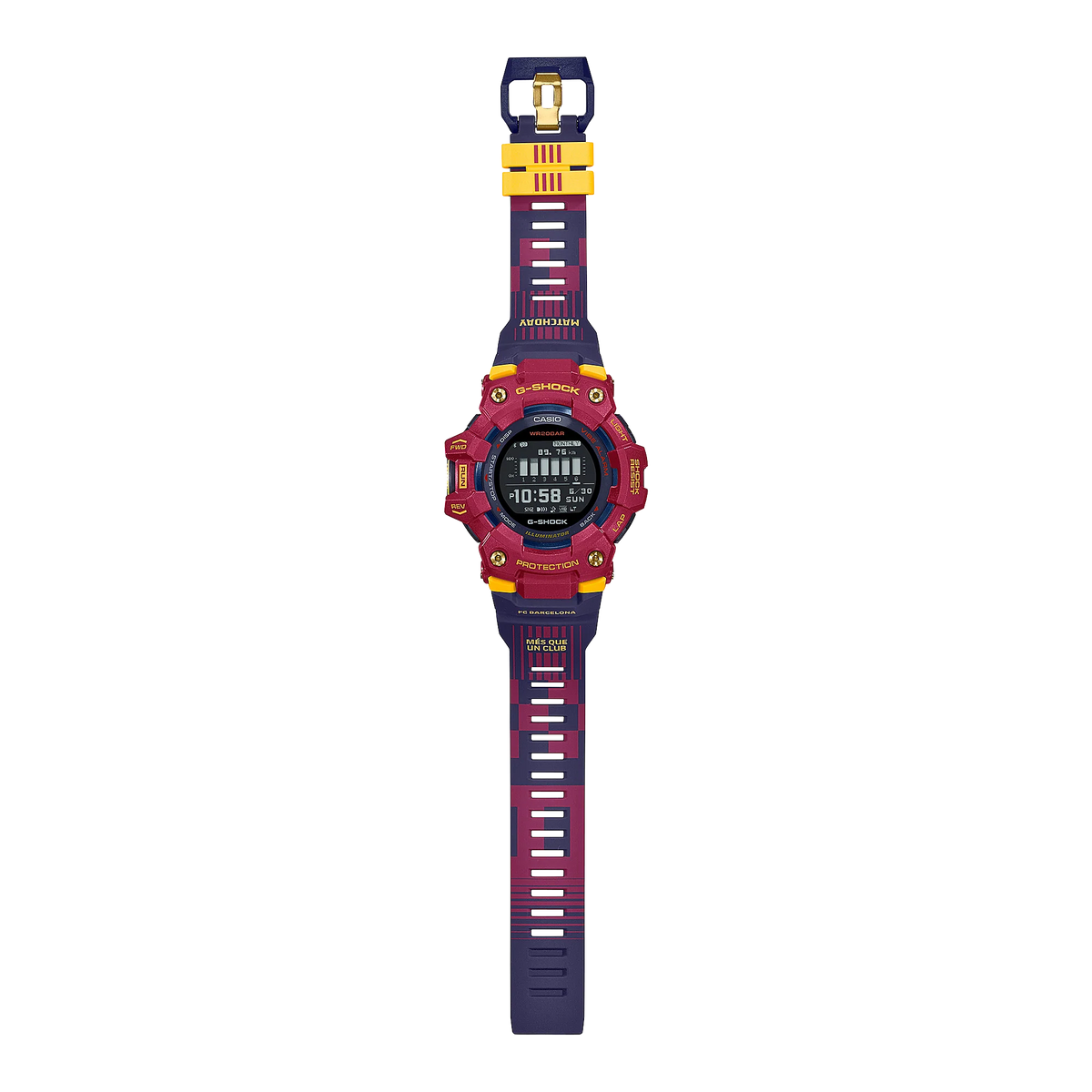 Montre Casio G-Shock GBD100BAR-4 rouge