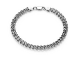 Bracelet Chaîne Gourmette 180 Flat Curb – Ethos Argent 925