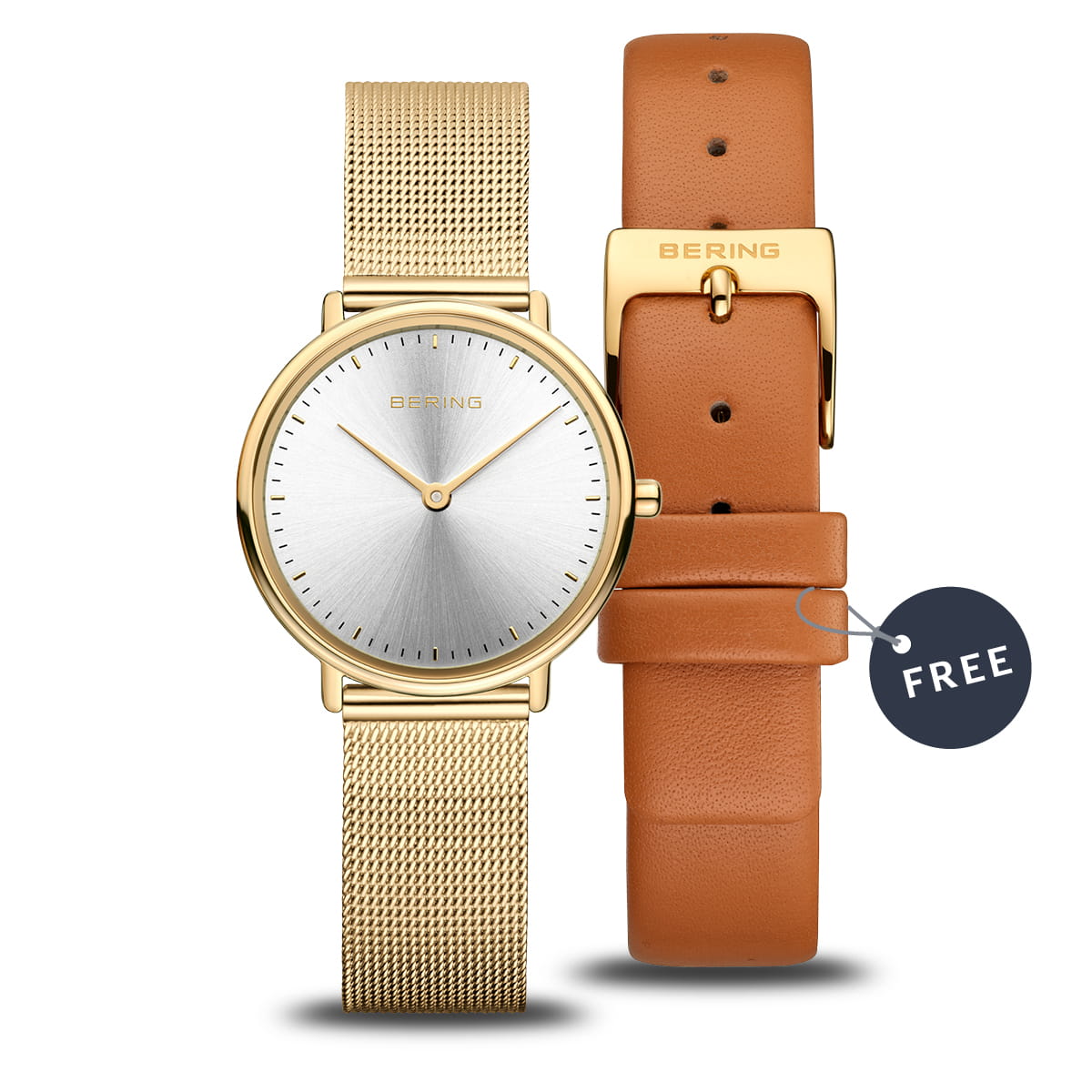 Bering Ultra Slim 29mm Dorée