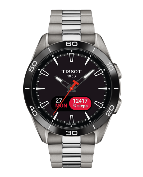 Tissot T-Touch Connect Sport 43mm Bracelet Vert