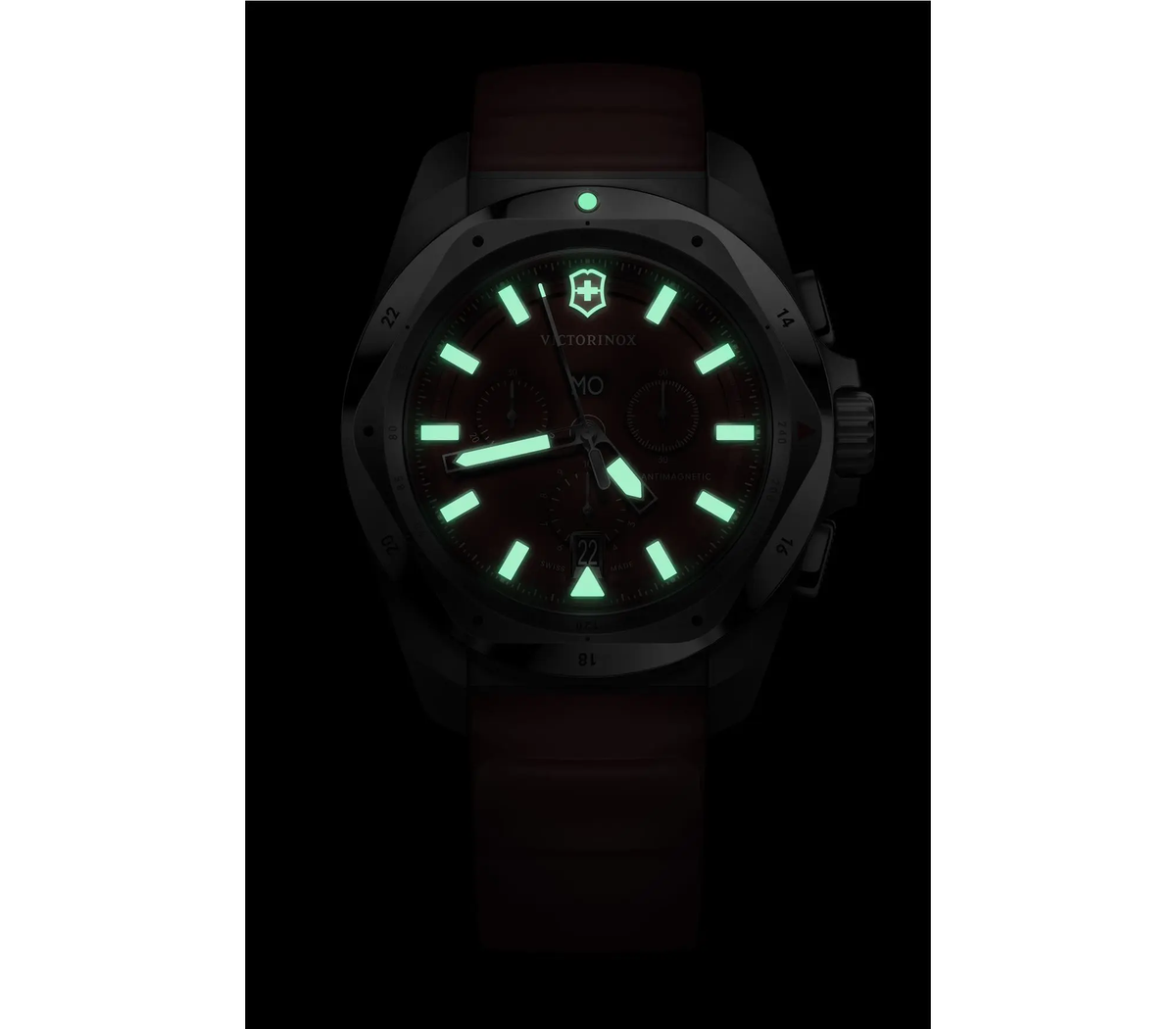 Victorinox I.N.O.X. Chrono Acier Rouge