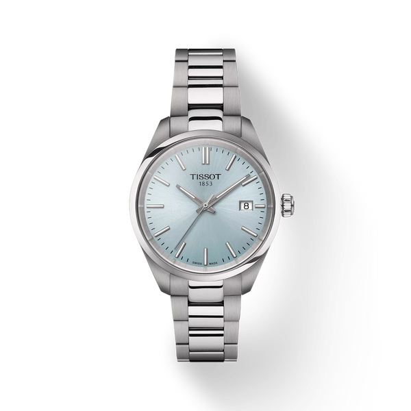 Tissot PR 100 34mm Bracelet Cuir Femme