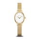 Bering Classic Femme Ovale Dorée 29mm