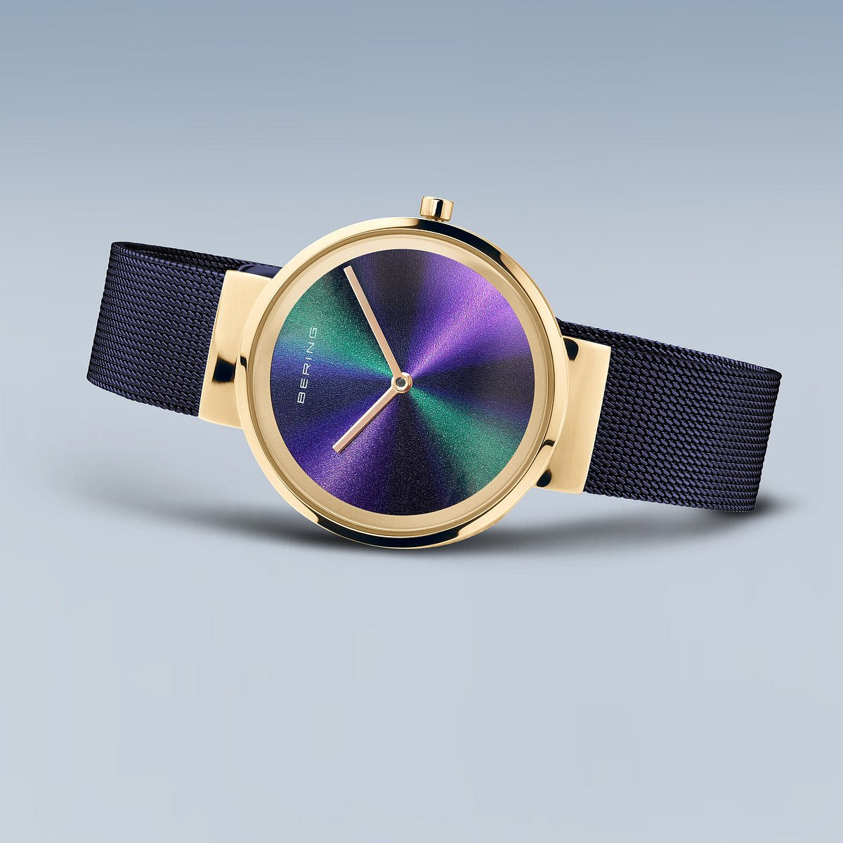 Bering Classic Dorée Cadran Couleur