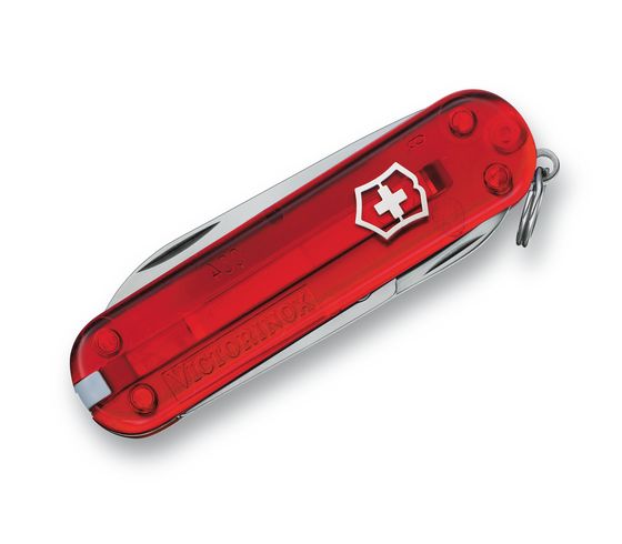 Couteau Victorinox Classic SD ruby transparent