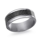 Bague Tantale Bords Martelés – Alliance Homme Malo
