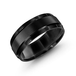 Bague Cobalt Détails Subtils – Alliance Homme Malo