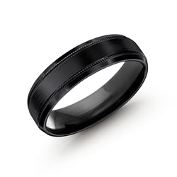 Bague Cobalt Fini Brossé – Alliance Homme Malo
