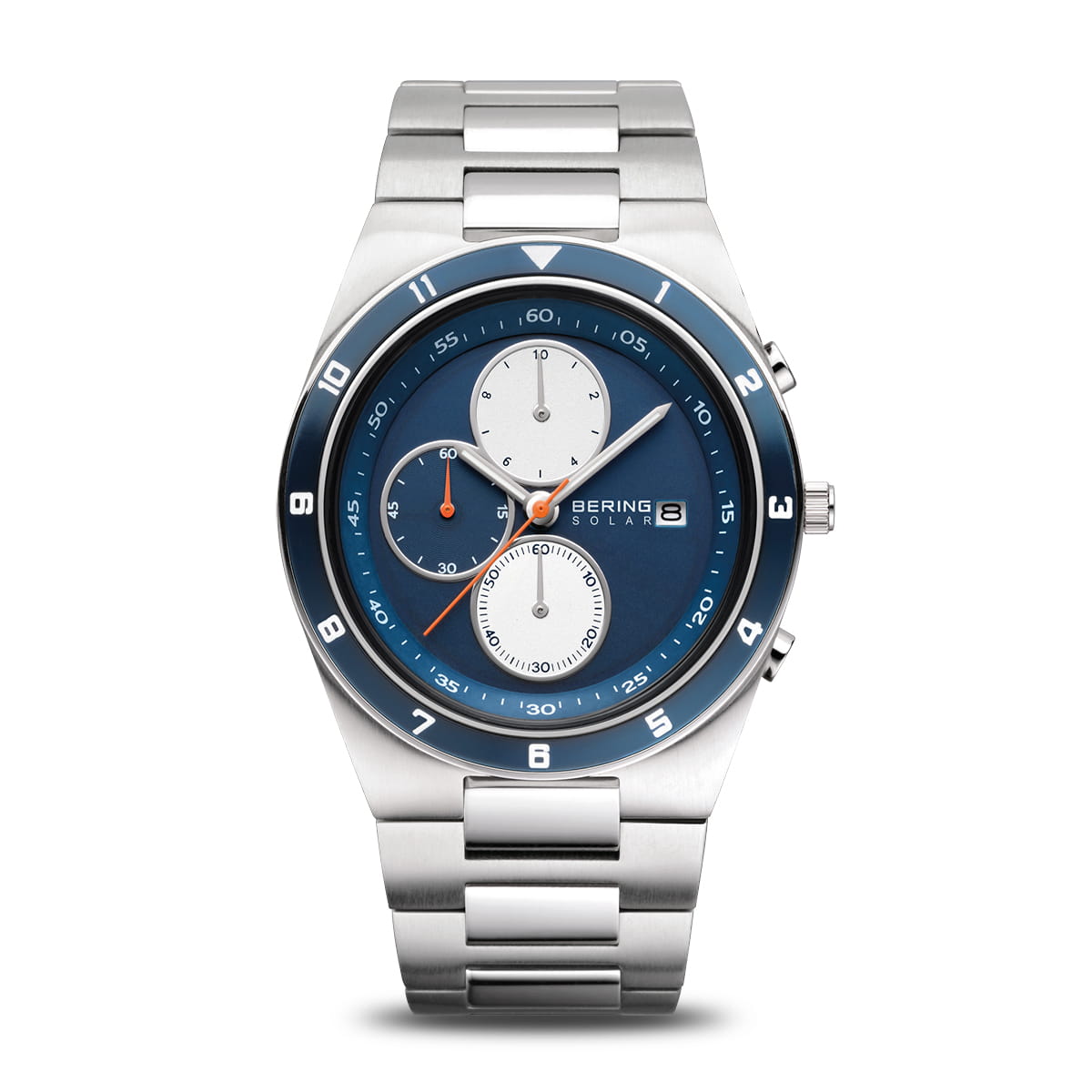 Montre Bering 34440-708 cadran bleu acier