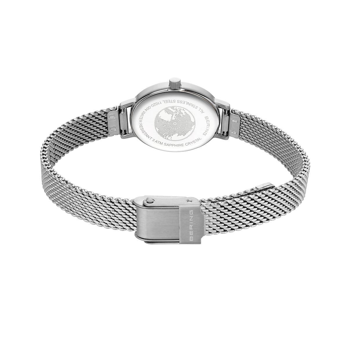 Bering Classic Femme Ovale Argent 29mm