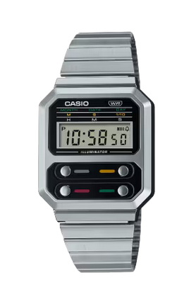 Casio Vintage A100WE Argentée