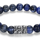 Bracelet Sodalite Véritable Intaglio – Ethos Argent 925