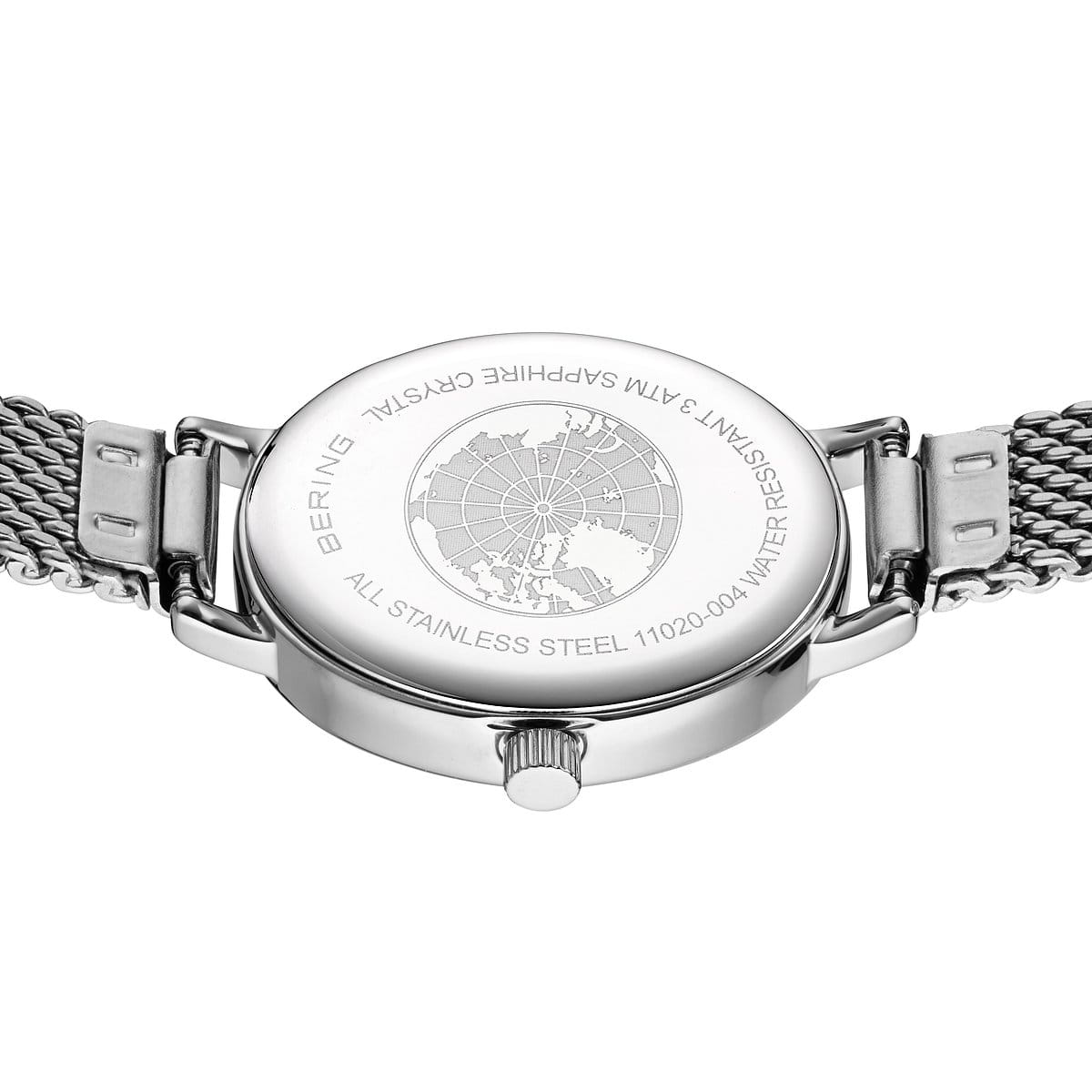 Bering Classic Femme Ovale Argent 29mm