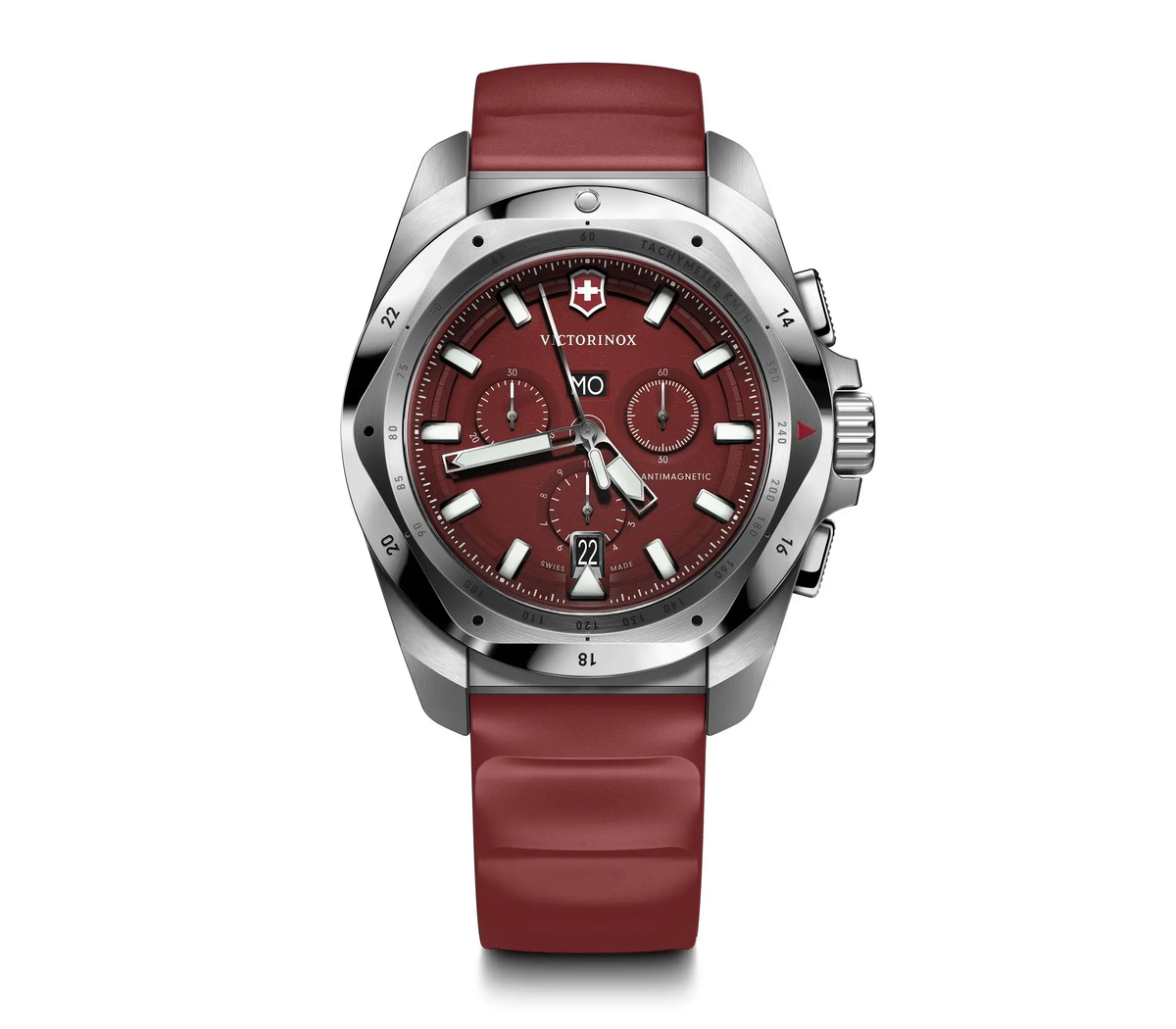 Victorinox I.N.O.X. Chrono Acier Rouge