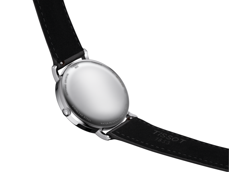 Tissot Everytime Gent Bicolore Bleu Cuir