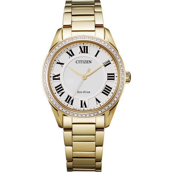 Montre Citizen Fiore EM0882-59A acier clair