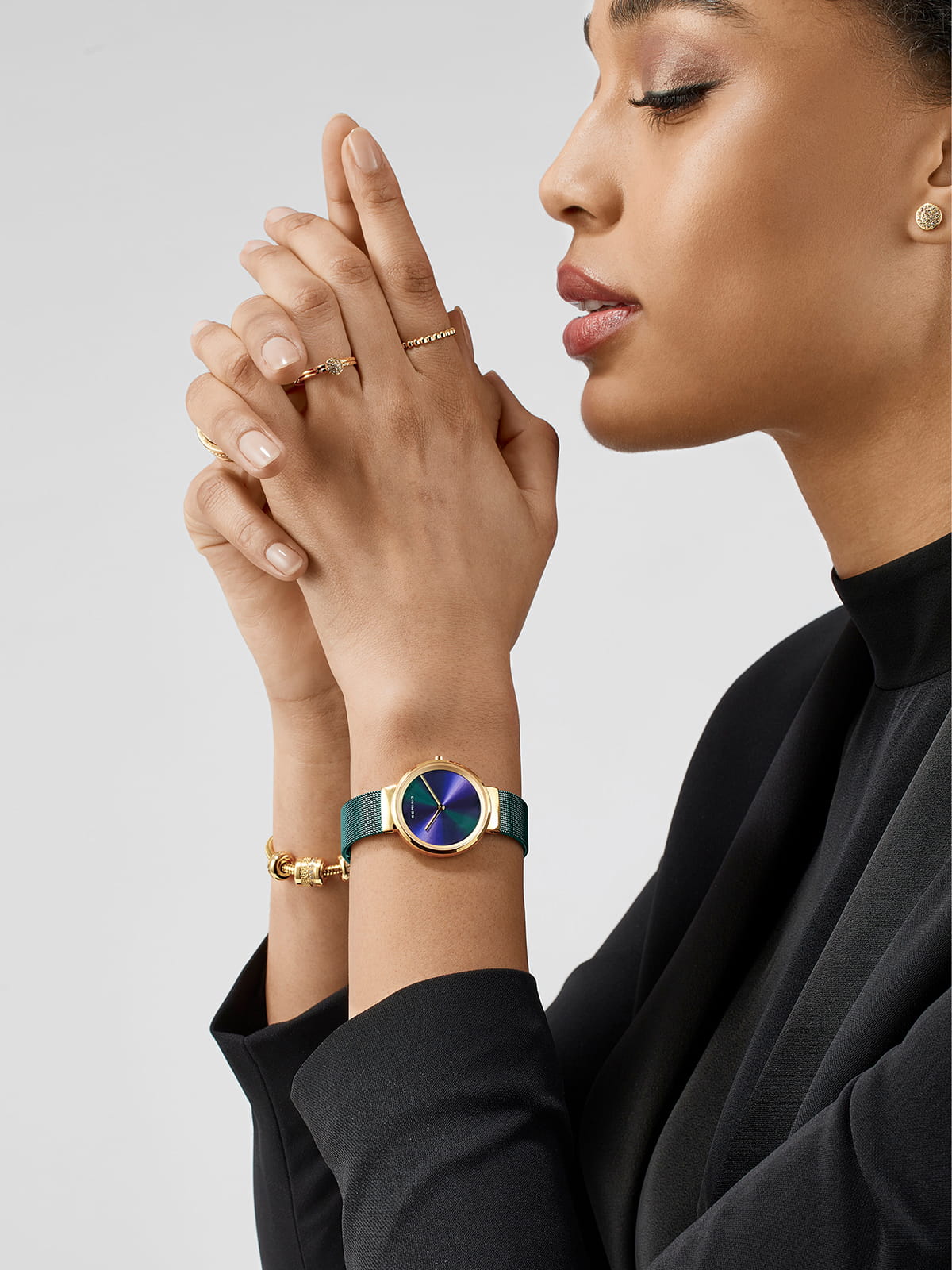 Bering Classic 31mm Dorée Maille