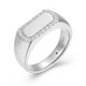 Bague Halo Zircon – Elle Argent 925