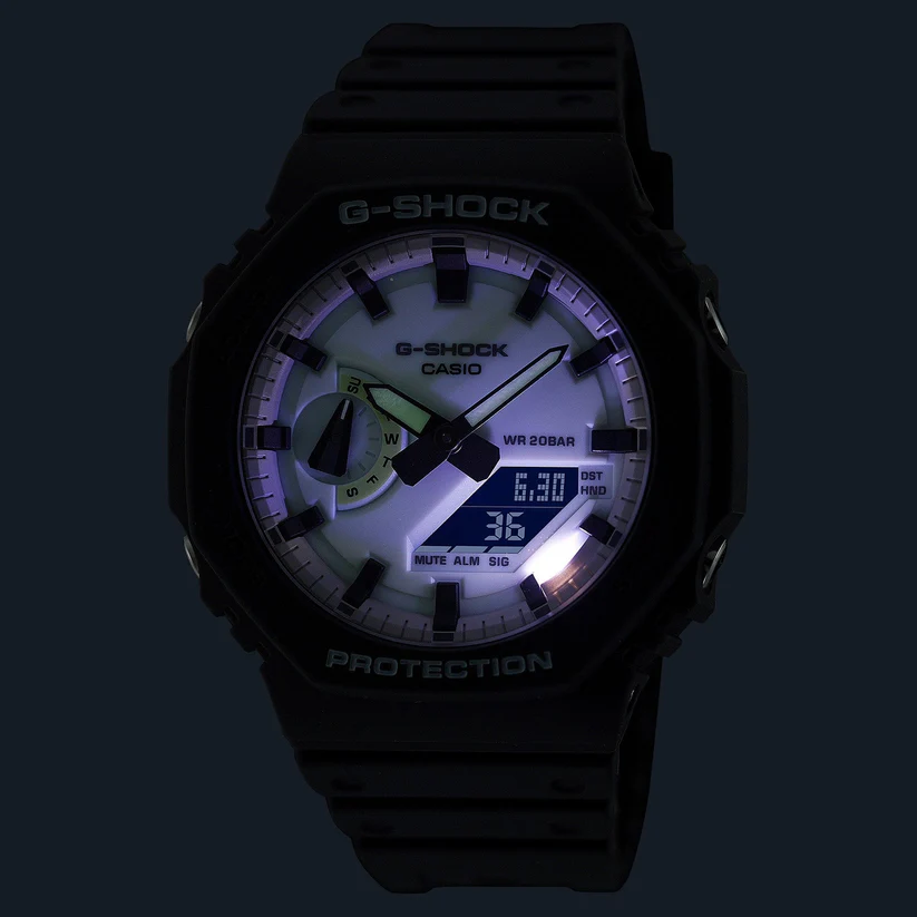 Casio G-Shock GA-2100HD Gris Translucide