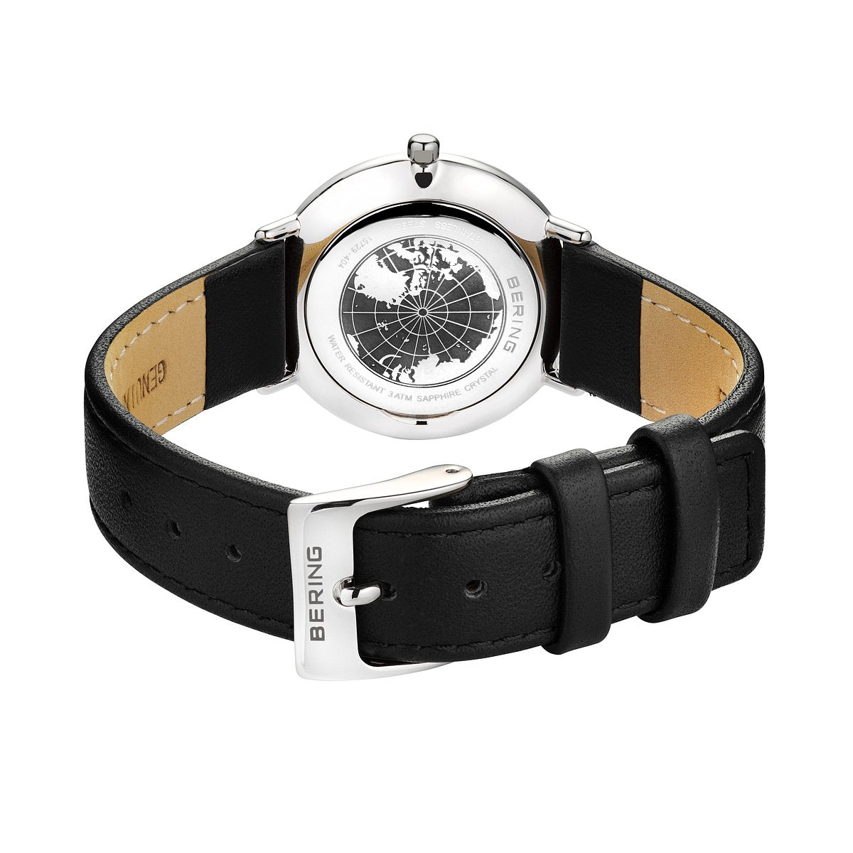 Bering Ultra Slim Femme Poli Bleu 29mm