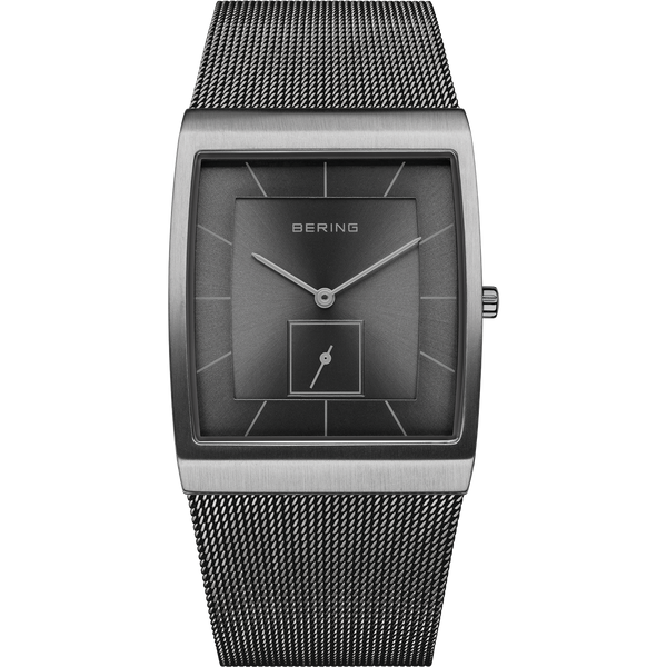 Bering Classic 33mm Acier Bleu
