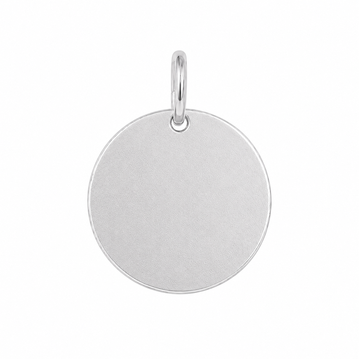 Pendentif Rond Or 10K