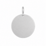 Pendentif Rond Or 10K