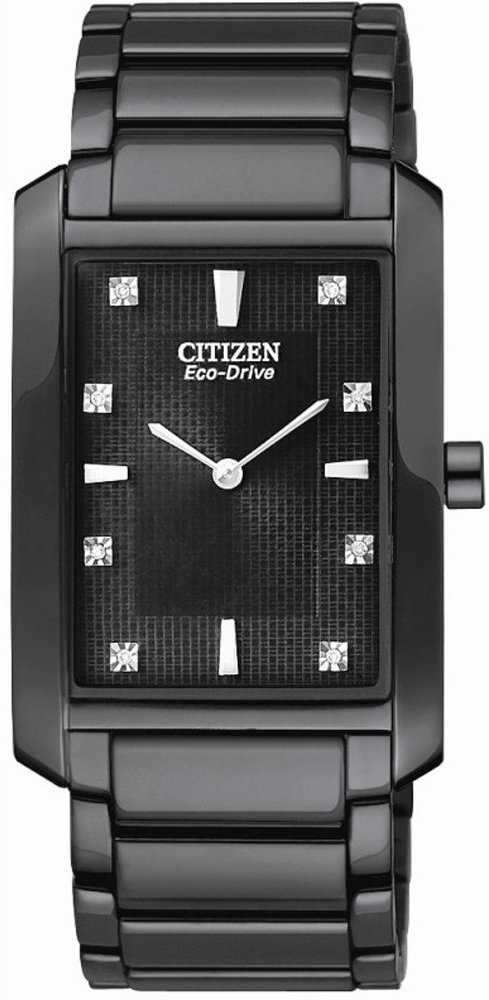 Montre Citizen Palidoro BL6067-58E acier noir