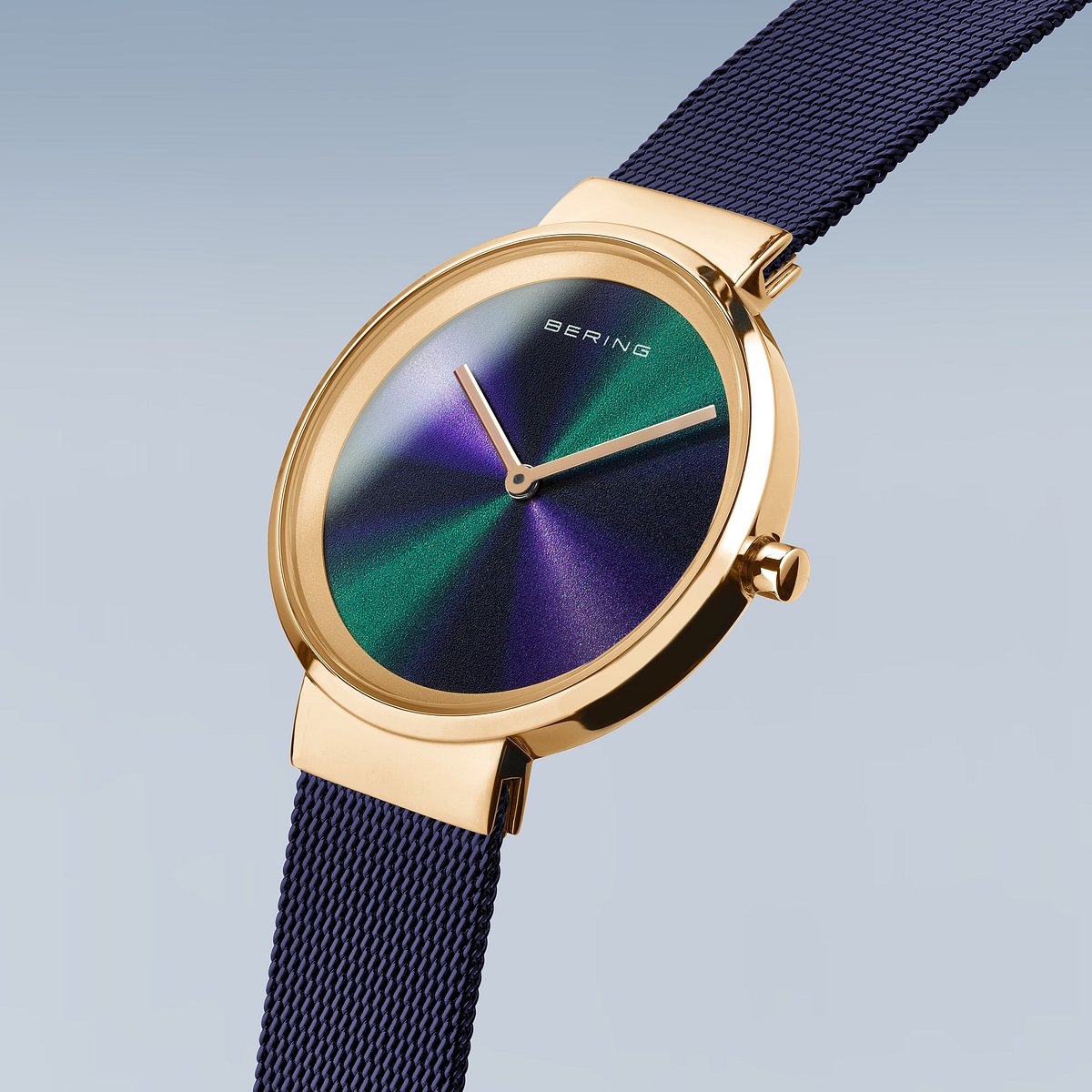 Bering Classic Dorée Cadran Couleur